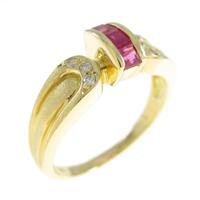 K18YG ルビーリング