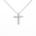 PT クロス ダイヤモンドネックレス