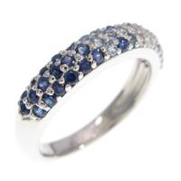 PT パヴェ サファイヤリング