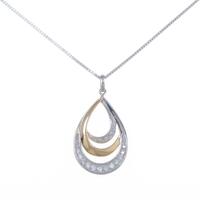 PT／K18YG ダイヤモンドネックレス