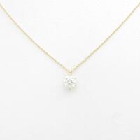 【リメイク】K18YG ダイヤモンドネックレス 0．518ct・H・I1・GOOD