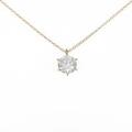 【リメイク】K18YG ダイヤモンドネックレス 0．904ct・G・I1・GOOD
