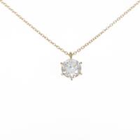 【リメイク】K18YG ダイヤモンドネックレス 0．904ct・G・I1・GOOD