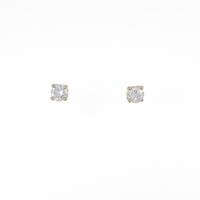 【リメイク】K18YG ダイヤモンドピアス 0．203ct・0．230ct・I・VS1・G?F