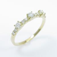 【リメイク】K18YG ダイヤモンドリング