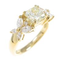 【リメイク】K18YG ダイヤモンドリング 1．019ct・VLY・VS2