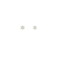 【リメイク】K18YG／ST ダイヤモンドピアス 0．312ct・0．319ct・H・VS1?2・G?F