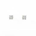 【リメイク】K18YG／ST ダイヤモンドピアス 0．364ct・0．373ct・I・SI1・F