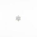 【リメイク】K18YG／ST ダイヤモンドピアス 0．510ct・H・VS2・FAIR