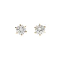 【リメイク】K18YG／STダイヤモンドピアス 0．502ct・I・VS1・VG