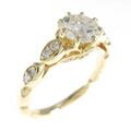【リメイク】K18YGダイヤモンドリング 1．018ct・J・SI2・VG