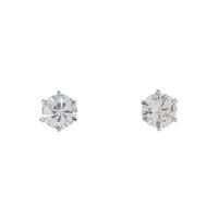 【リメイク】ST／プラチナダイヤモンドピアス 0．214ct・0．254ct・F・VS1・FAIR