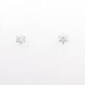 【リメイク】ST／プラチナダイヤモンドピアス 0．332ct・0．333ct・F・SI1・GOOD