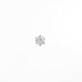 【リメイク】ST／プラチナダイヤモンドピアス 0．412ct・G・VS2・F 片耳