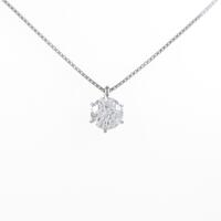 K18YG ダイヤモンドネックレス 1．032ct・D・VS1・VG