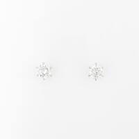 【リメイク】プラチナダイヤモンドピアス 0．211ct・0．225ct・E?F・SI1・GOOD