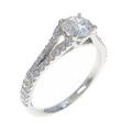 【リメイク】プラチナダイヤモンドリング 0．552ct・F・VS2・EXT H＆C