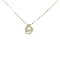 【新品】K18YG ダイヤモンドネックレス