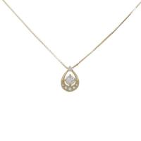 【新品】K18YG ダイヤモンドネックレス 0．212ct・H・SI2・GOOD