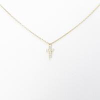 アーカー クロスパヴェ ネックレス