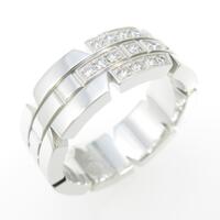 【MORESALE】カルティエ タンクフランセーズ ハーフダイヤ リング