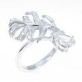 シャネル プリュム リング 0．52ct・D・VVS2・ペアシェイプ