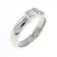ティファニー ドッツ リング 0．18ct・E・VVS1