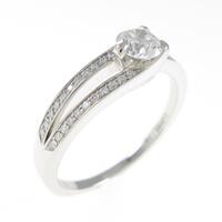 フレッド アムール フー ダイヤモンドリング 0．30ct・H・VS2・3EXT