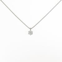 プラチナダイヤモンドネックレス 0．601ct・H・SI2・GOOD