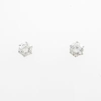 プラチナダイヤモンドピアス 0．229ct・0．230ct・F?G・SI1?2・GOOD