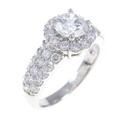 プラチナダイヤモンドリング 0．316ct・G・SI2・3EXT