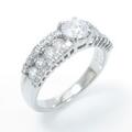 プラチナダイヤモンドリング 0．368ct・D・VS2・VG