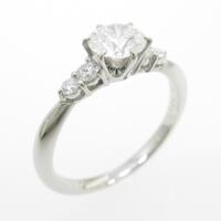 プラチナダイヤモンドリング 0．441ct・E・VS1・GOOD
