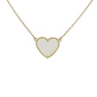 ヴァンクリーフ＆アーペル ラッキーアルハンブラ ハート ネックレス