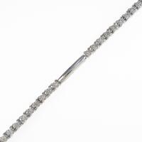 18KWG ダイヤモンドブレスレット