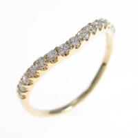 K18YG ダイヤモンドリング