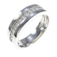 【リメイク】K18WG ダイヤモンドリング