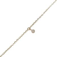 アガット ダイヤモンドブレスレット