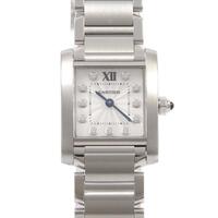 カルティエ WE110006 タンクフランセーズ・11P クォーツ