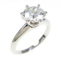 ティファニー クラシックソリティア リング 1．25ct・G・VS1