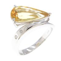 K18WG ベリルリング