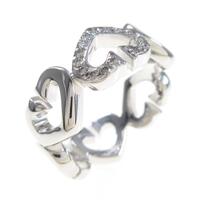 カルティエ Cハート 1P リング