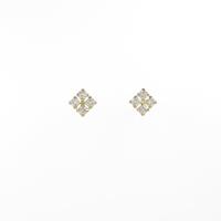 K18YG ダイヤモンドピアス