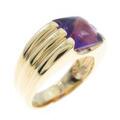 K18YG アメジストリング