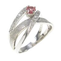 PT ピンクサファイヤリング