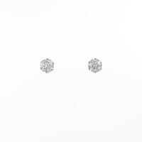 PT ソリティア ダイヤモンドピアス