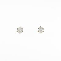 【リメイク】K18PG ダイヤモンドピアス 0．241ct・0．265ct・J・SI1・FAIR