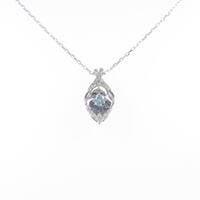 K18WG ダイヤモンドネックレス