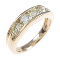 K18YG ダイヤモンドリング