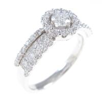 K18WG ダイヤモンドリング